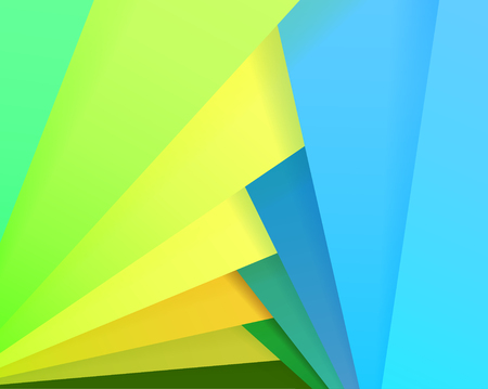 Colorful paper for background. Abstract dynamic illustrationのイラスト素材