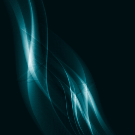 Abstract dynamic background, futuristic wavy illustration の写真素材