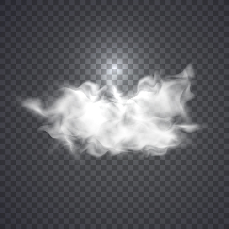 Transparent clouds. Illustration isolated on background. Graphic concept for your designのイラスト素材