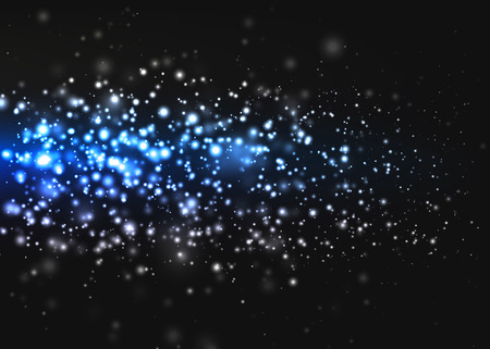 Glitter lights effects background. Graphic concept for your designのイラスト素材