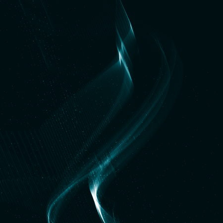 Abstract technology, shiny space backgroundの写真素材