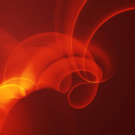 Abstract fire flames on a black background. Colorful vector illustration eps10の写真素材