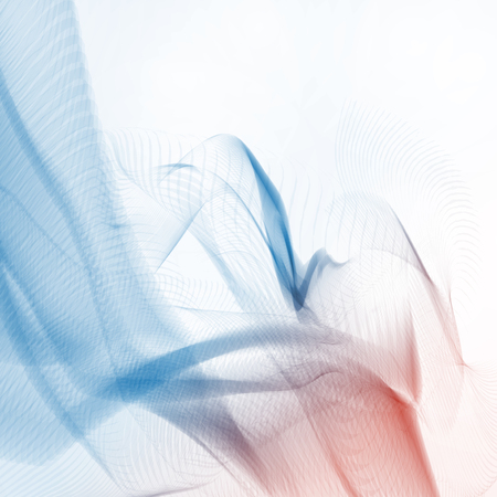 Abstract dynamic background, futuristic wavy illustrationの写真素材