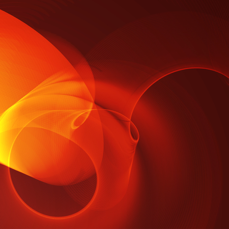 Abstract fire flames on a black background. Colorful vector illustration eps10の写真素材