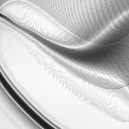 Abstract dynamic background, futuristic wavy illustrationの写真素材