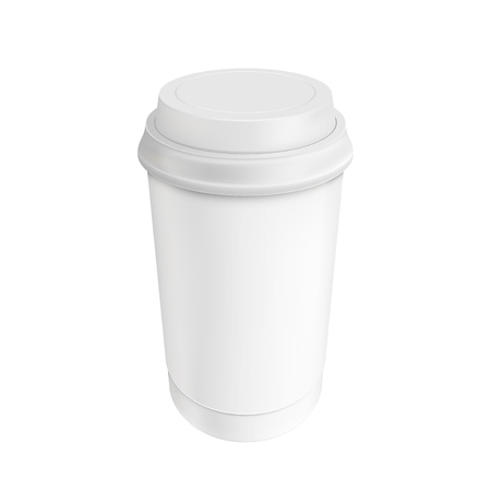 Coffee Cup. Illustration isolated on white background. Graphic concept for your designの写真素材