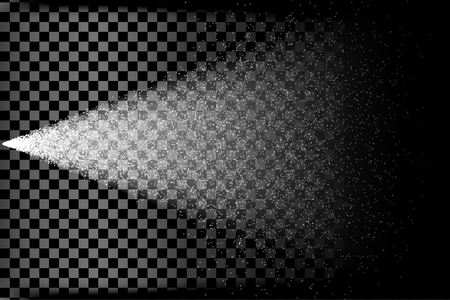 Water spray mist of atomizer on transparent background. Graphic concept for your designのイラスト素材