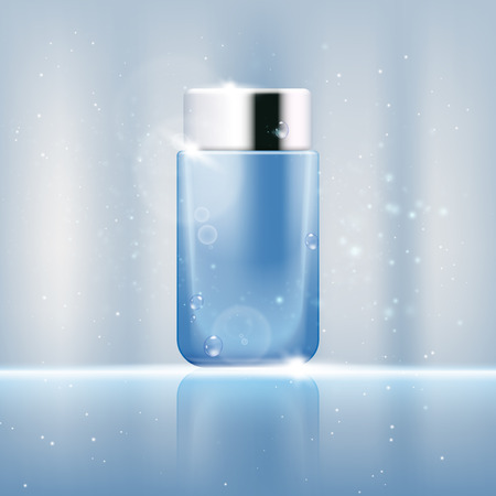 Skin toner ads template.のイラスト素材