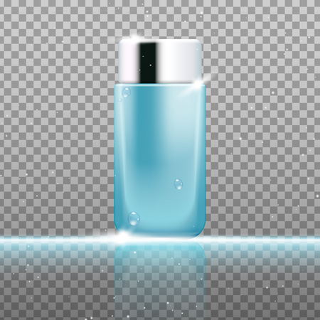 Skin toner ads template. Graphic concept for your design.のイラスト素材
