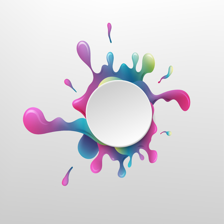 Abstract colored background. Multicolor design for your graphic conceptのイラスト素材