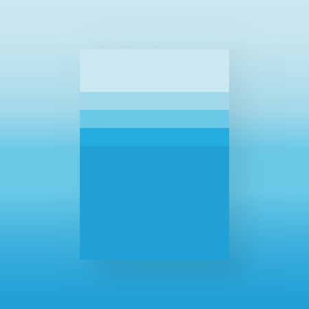 Printed cover template with colorful background. Graphic concept for your design