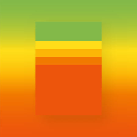 Printed cover template with colorful background. Graphic concept for your designのイラスト素材