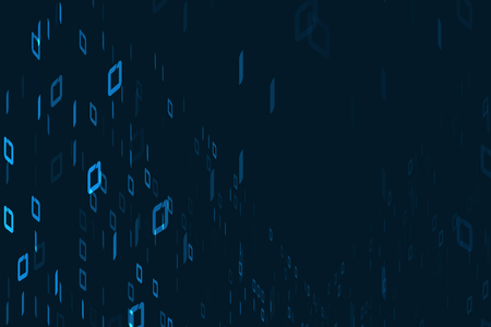 Digital binary code background, scientific technology data in binary code. Graphic concept for your designのイラスト素材