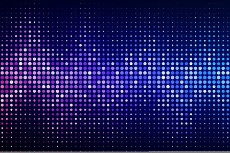 Abstract cyber space environment background. Digital particles grid virtual reality. Graphic concept for your designのイラスト素材