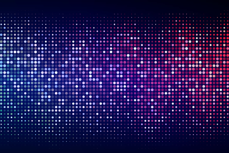 Abstract cyber space environment background. Digital particles grid virtual reality. Graphic concept for your designのイラスト素材