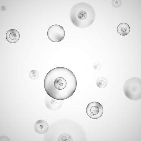 Science background with cells. Graphic concept for your designの写真素材