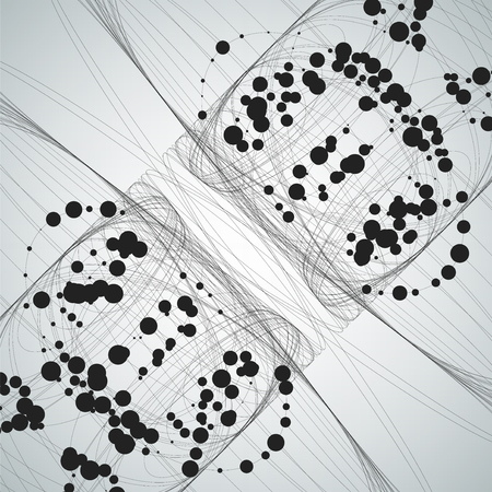 Abstract stylish background, technology illustrationの写真素材