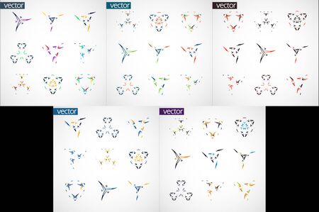 Abstract Lines Icons, Vector Illustration eps10, Graphic Concept For Your Design.のイラスト素材