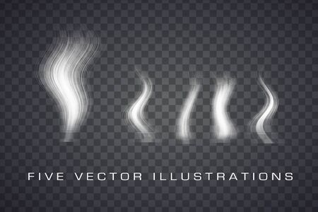 Smoke isolated transparent. Graphic concept for your designのイラスト素材