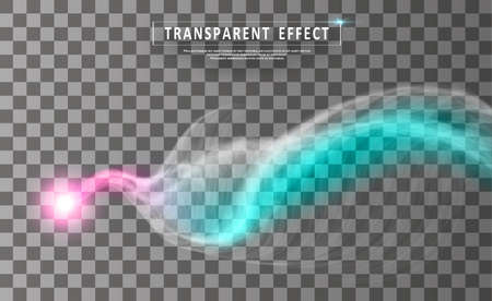 Abstract blizzard and whirlwind. Colorful foggy dynamic effect. Graphic concept for your designのイラスト素材