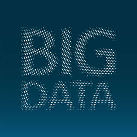 Big data code representation. Glittering dust of lights. Graphic concept for your designのイラスト素材