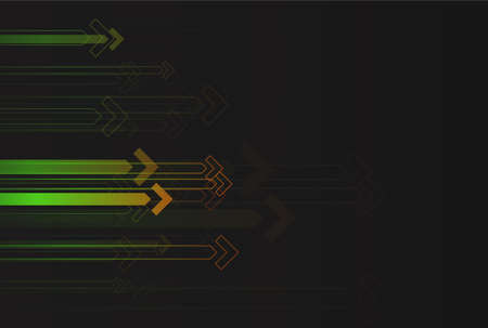 Abstract speed movement of arrows. Graphic concept for your design.