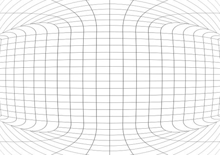 Futuristic portal or tunnel. Abstract virtual reality technology. Graphic concept for your designのイラスト素材