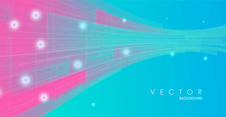 Geometric color shapes. Abstract colorful lines. Graphic concept for your designのイラスト素材