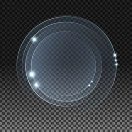Abstract glow circles. Graphic concept for your designのイラスト素材