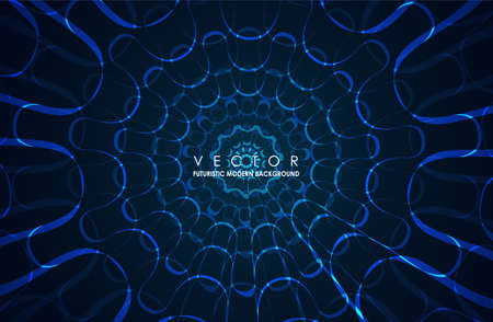 Abstract technology communication background. Digital innovation concept for your design.のイラスト素材