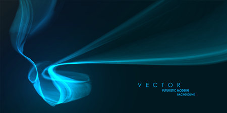 abstract wave lines. Liquid curve shapes. Graphic concept for your designのイラスト素材