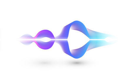 motion sound waves. abstract colorful lines. Graphic concept for your design