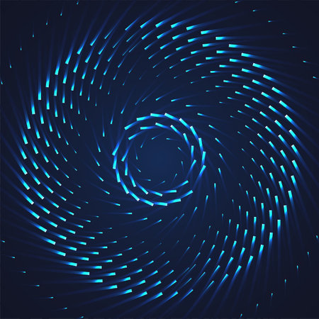 Glowing lines background. Abstract modern lines. Geometric motion pattern. Graphic concept for your designのイラスト素材