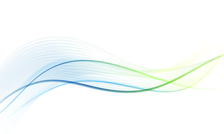 Abstract colored dynamic waves. Modern abstract cover. colorful curve lines. Graphic concept for your designのイラスト素材
