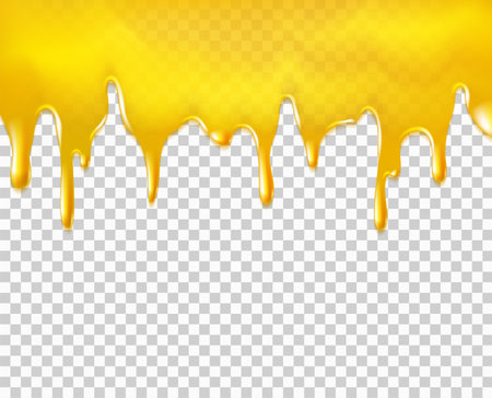 Dripping honey background. Graphic concept for your designのイラスト素材