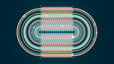 Abstract technology visualization. Innovation digital lines. Graphic concept for your design