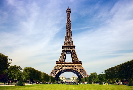 The Eiffel Tower in Paris