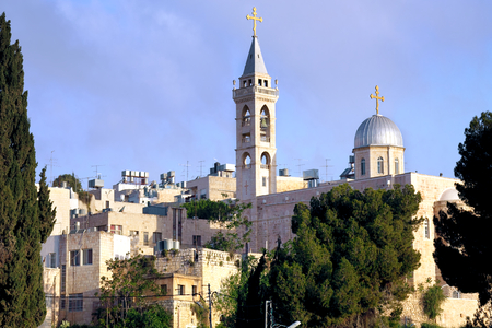 Church of the Nativity in Bethlehemの写真素材