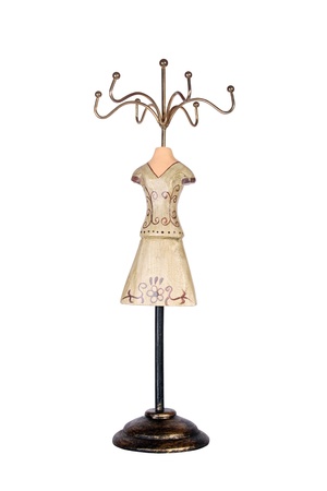 Interesting peg for woman's bijouterieの写真素材