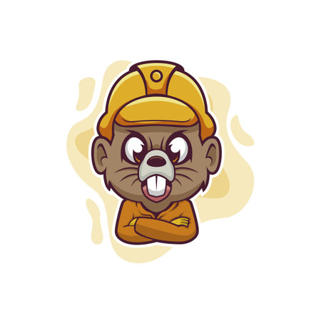 Beaver Builder Logo Vector Templateのイラスト素材