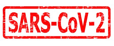 COVID-19 rubber stamp, banner Coronavirus disease 2019の写真素材