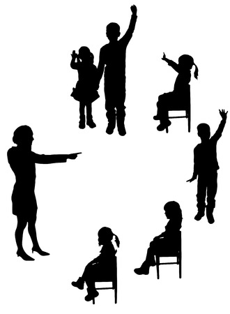 Vector illustration of the silhouette of the house.のイラスト素材