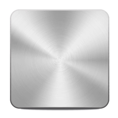 Vector silhouette buttons isolated on white background.のイラスト素材