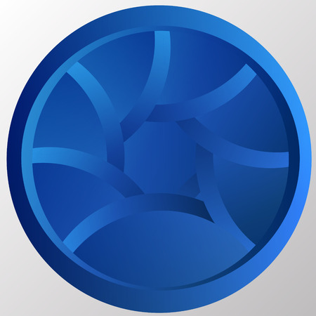 Vector illustration of buttons on a white background.のイラスト素材