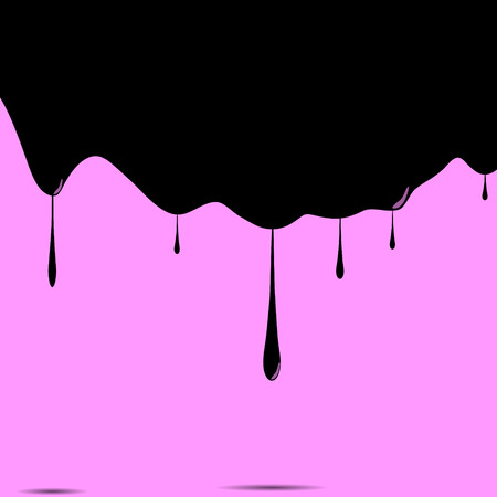 different kinds drop of color on backgroundのイラスト素材