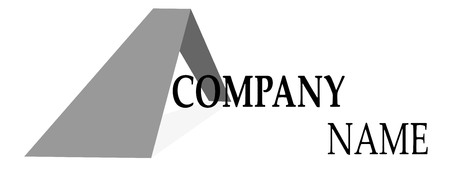 Vector colored company on white backgroundのイラスト素材