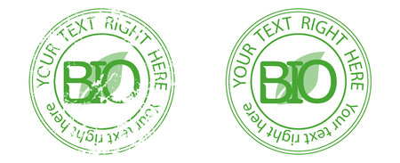 Vector illustration green leaf nature bio icon logoのイラスト素材