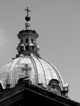 A Church in Roma, Italyの写真素材