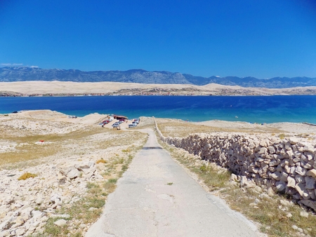 Road, sea and mountains