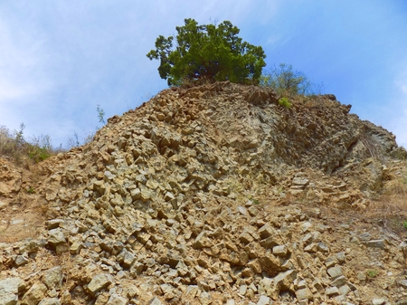Hill near Stone Pitの写真素材